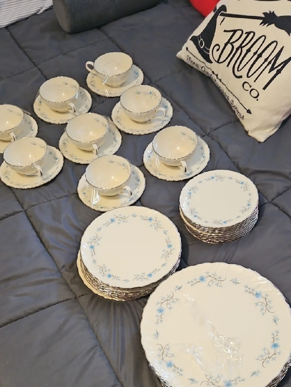 Lenox Chanson 1970s 45 Piece Set Made In US